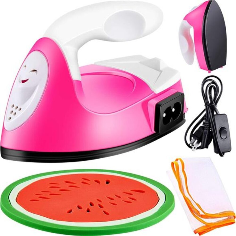 Mini Craft Iron, Small Portable Heat Press Heat Transfer Machine